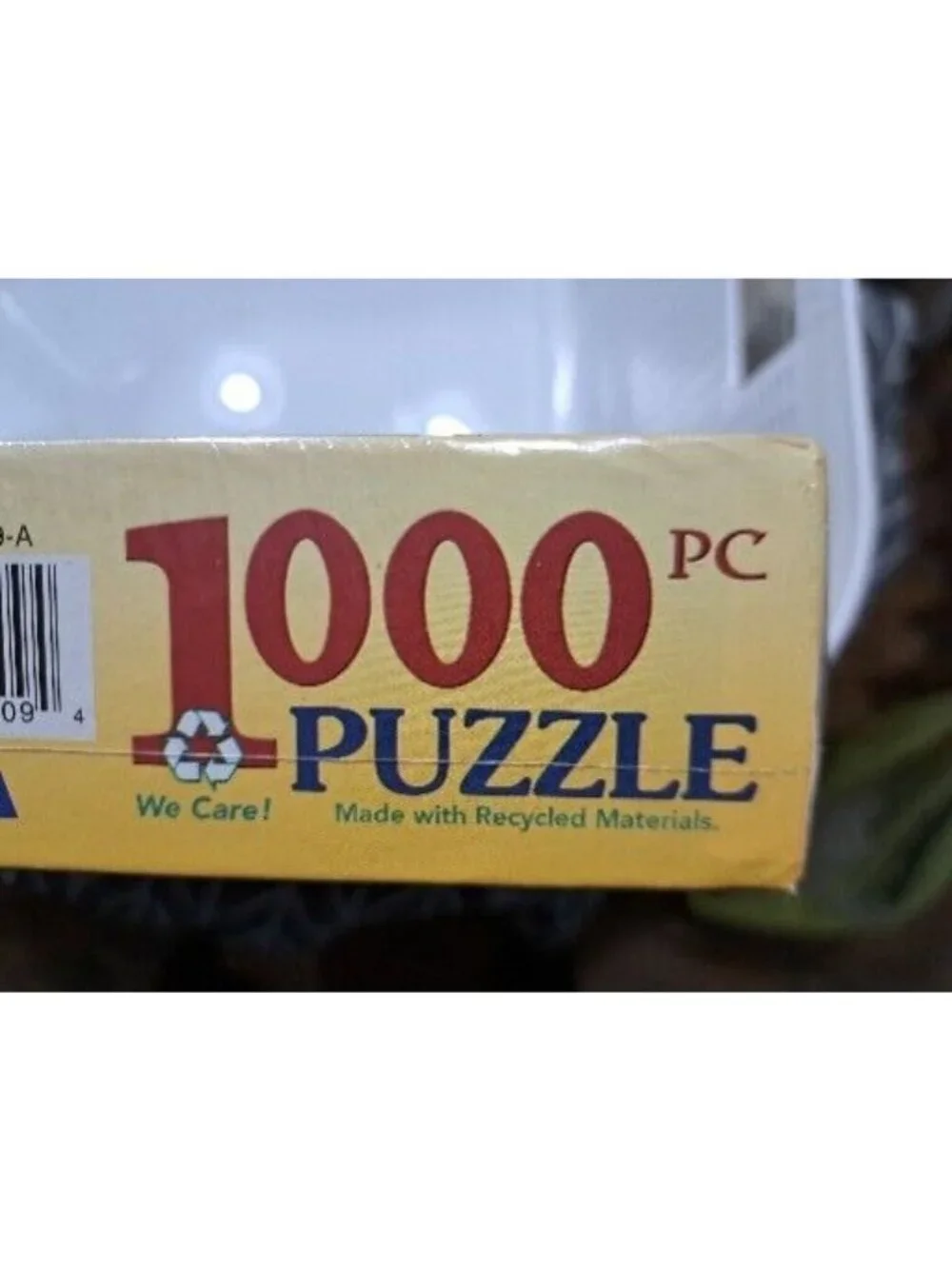 White Mountain FRIENDS IN AUTUMN 1000 piece puzzle fall‎ foliage barn NEW SEALED